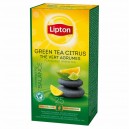 Herbata LIPTON GREEN CITRUS 25 kopert