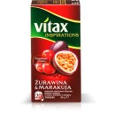 Herbata Vitax Inspirations Żurawina&Marakuja 20TB/40g 