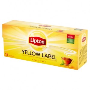Herbata  Lipton Yellow Label  25 torebek 50g