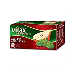Herbata Vitax Inspirations Melisa&Gruszka 20TB/40g