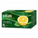 Herbata Vitax  Zielona z Cytryną 20TB/30g
