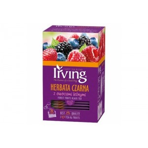Irving czarna z owocami leśnymi 20kop/30g