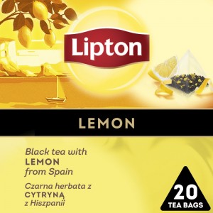 Herbata Lipton Piramidki Lemon  20TBx1,7g