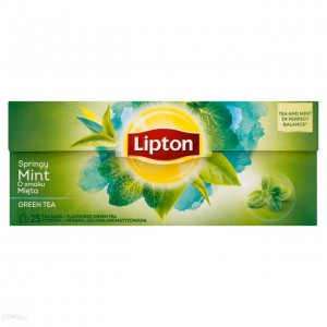 Lipton  zielona Mint  25 tb/ 32,5g