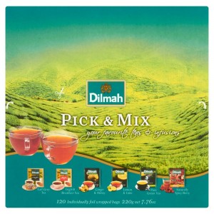 Herbata PICK'N'MIX 120x2g zestaw DILMAH koperty