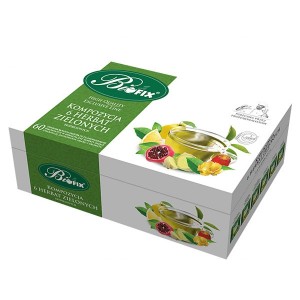 BIOFIX kompozycja herbat zielonych 60 kopert