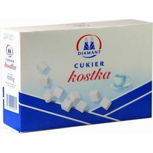 Cukier biały kostka 1KG DIAMANT