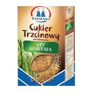 Cukier trzcinowy 0,5kg  DIAMANT