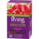 Herbata Irving zielona malinowa 20 kopert