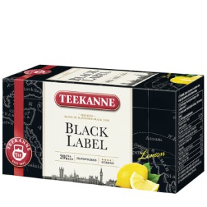 Teekanne Black Label Lemon 20kop x 1,65g