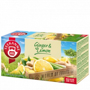 Teekanne Ginger&Lemon 20kop x 2,25g