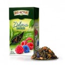 Herbata Big-Active zielona z maliną- liść. 100g 