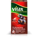Herbata Vitax Inspirations Żurawina&Cz.Porzeczka 20TB/40g 