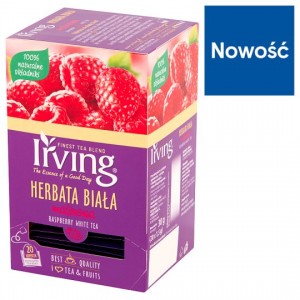 Herbata Irving biała malinowa 20 kopert/30g