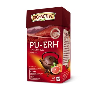 Herbata Big-Active Pu-Erh  z grejfrutem 20tb/ 36g