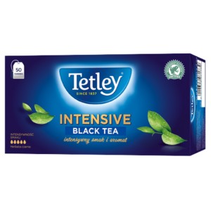 Herbata Tetley Intensive 50TB x 2g z zawieszką