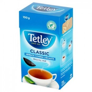 Herbata Tetley Classic czarna liściasta 100g